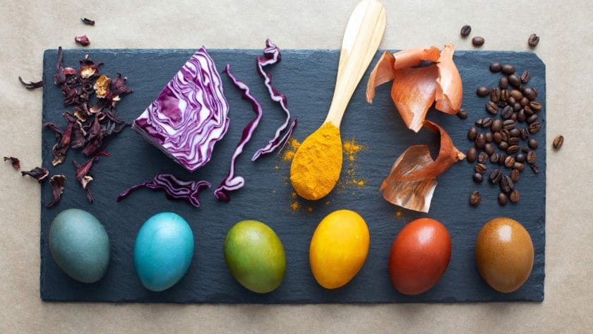 natural food coloring dye for easter eggs