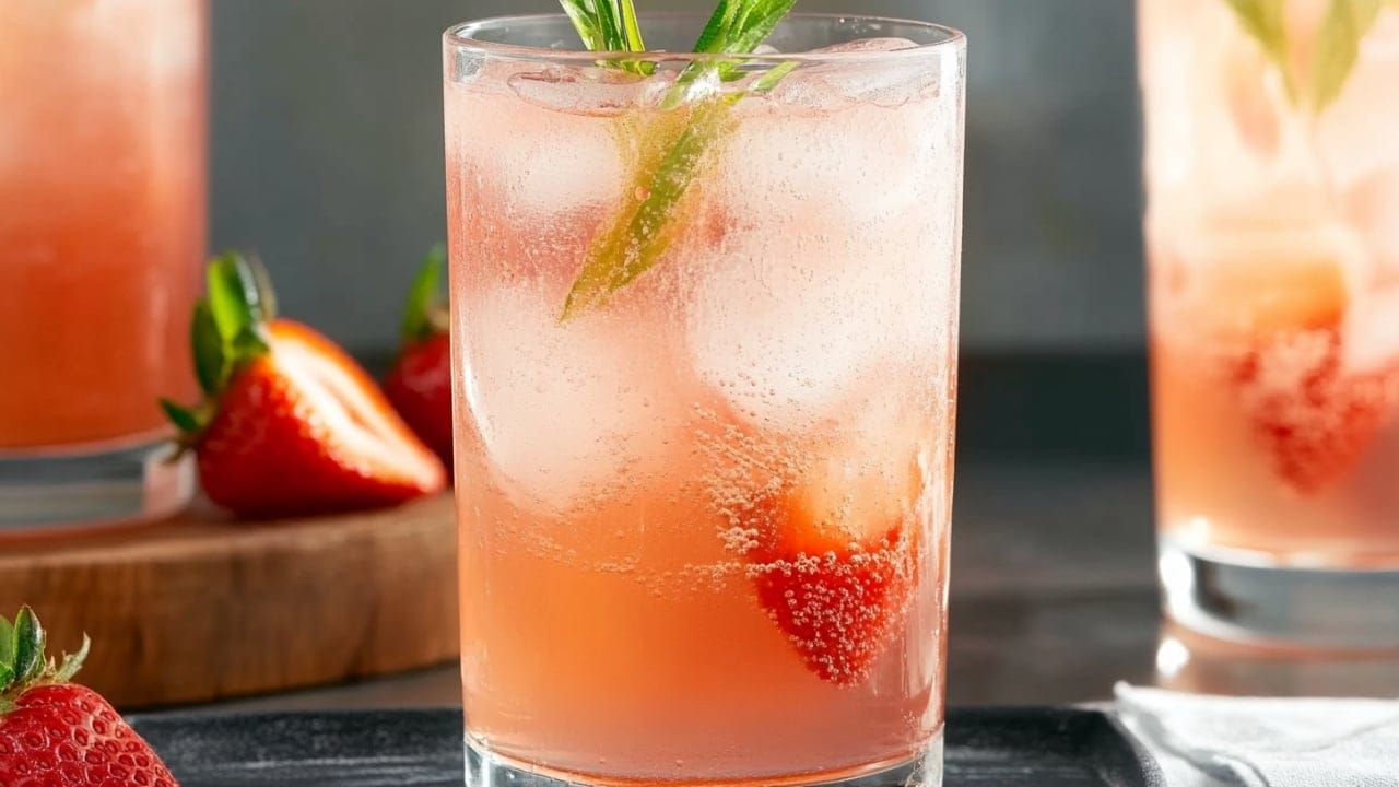 Strawberry Riesling Spritzer