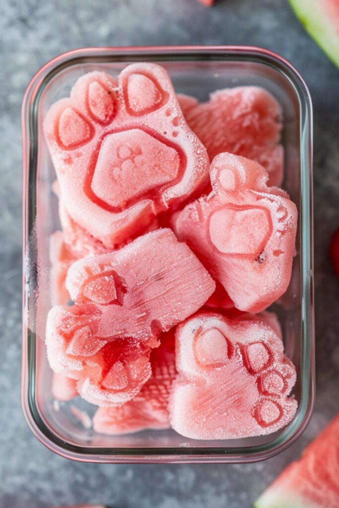 Frozen watermelon for dogs best sale